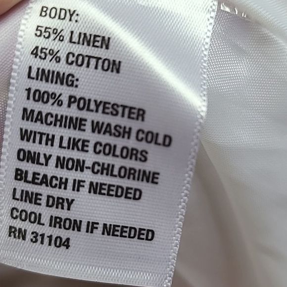 Crown & Ivy Women’s Blazer XL Hawaiian Pink Hibiscus Linen Suit Jacket Floral - Picture 5 of 9